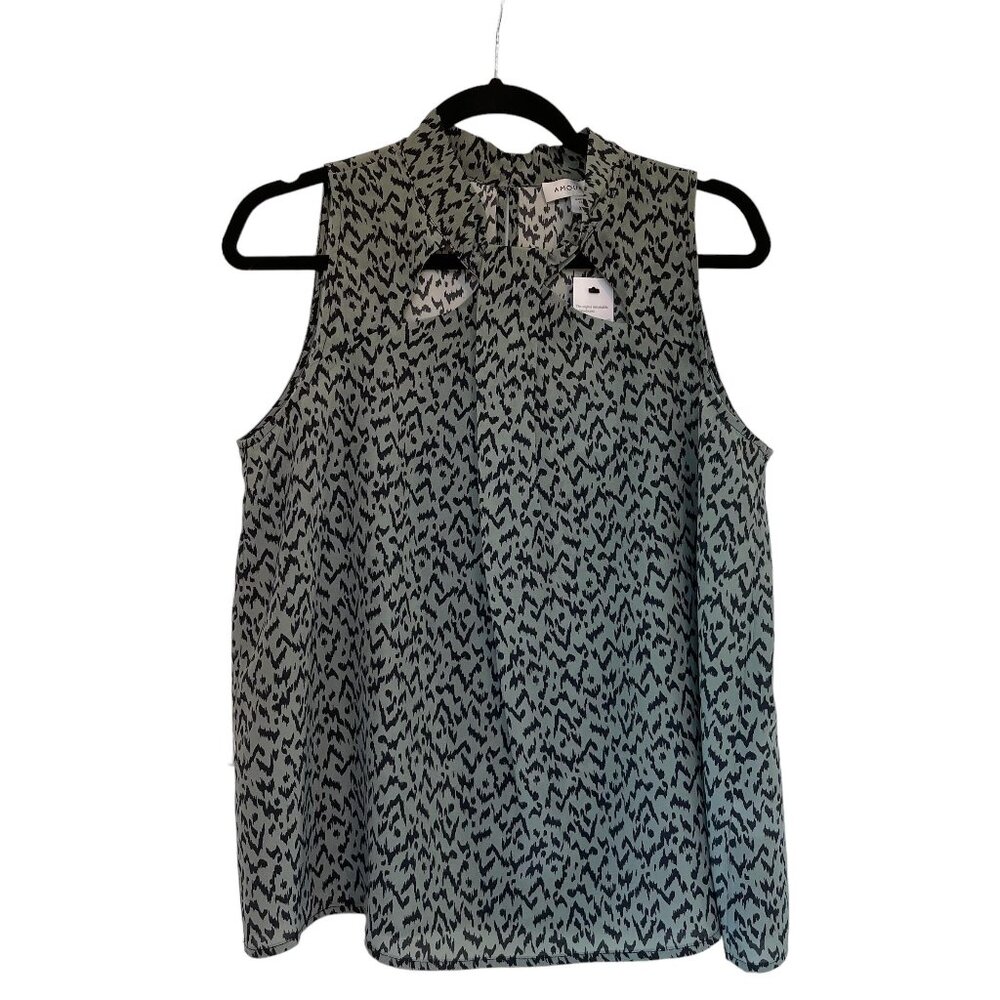 NWT Amour Vert 100% Silk‎ Blouse
